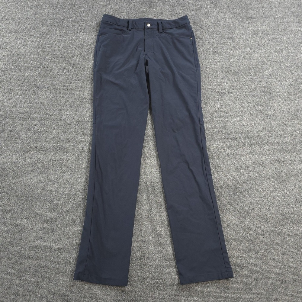 Lululemon Pants Mens 30x36 Blue ABC Pant Classic Chino Performance Golf Travel